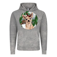 Cloud Rock Chihuahua And Farm Vintage Hoodie - RanaPortraitStore