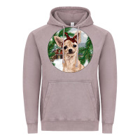 Vintage Zinc Chihuahua And Farm Vintage Hoodie - RanaPortraitStore
