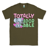 Army Green totally adorable Classic Tee - MaliasSmallBusiness