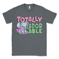 Charcoal Heather totally adorable Classic Tee - MaliasSmallBusiness
