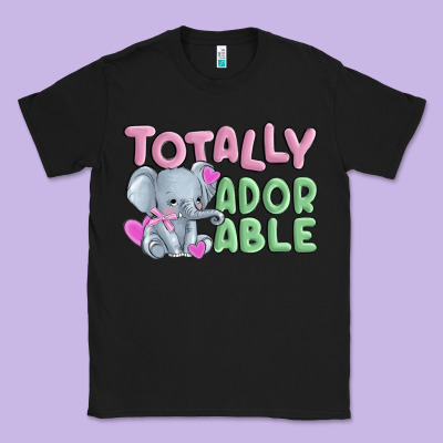 Totally Adorable Classic Tee Designed By Maliassmallbusiness