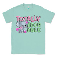 Seafoam totally adorable Classic Tee - MaliasSmallBusiness