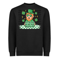 Black may the luck of the irish be with you Heavyweight Sweatshirt - MaliasSmallBusiness