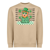 Mushroom may the luck of the irish be with you Heavyweight Sweatshirt - MaliasSmallBusiness