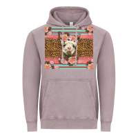 Vintage Zinc llama and roses glitter Vintage Hoodie - LillyAllenDesigns