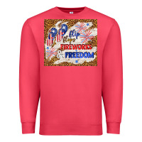 Cardinal flip flops fireworks & freedom 4th of july Premium Sweatshirt - TumblerDesignByShophia
