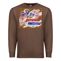 Chestnut flip flops fireworks & freedom 4th of july Premium Sweatshirt - TumblerDesignByShophia