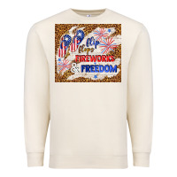 Sandshell flip flops fireworks & freedom 4th of july Premium Sweatshirt - TumblerDesignByShophia