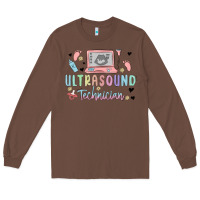Chestnut ultrasound technician Long Sleeve Tee - MaliasSmallBusiness