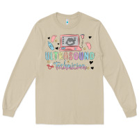 Mushroom ultrasound technician Long Sleeve Tee - MaliasSmallBusiness