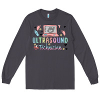 Smoke ultrasound technician Long Sleeve Tee - MaliasSmallBusiness