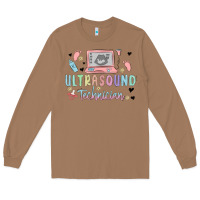 Toasted Coconut ultrasound technician Long Sleeve Tee - MaliasSmallBusiness
