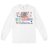 White ultrasound technician Long Sleeve Tee - MaliasSmallBusiness