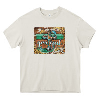 Cream grateful cross mousepad Heavy Core Tee - BarkalooDesign