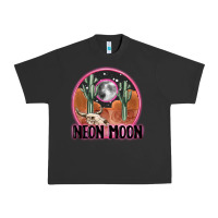 Pigment Black neon moon Urban Heavy Tee - MaliasSmallBusiness
