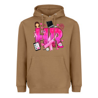 Toasted Coconut breast cancer hr human resources Heavyweight Hoodie - texasbilliewilder