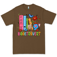 Cacao booktrovert Premium Tee - JahusDesignShop