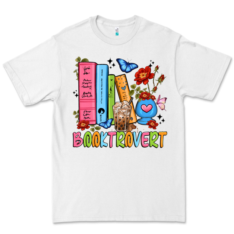 Booktrovert Premium Tee by JahusDesignShop | Teevron