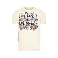 Vintage Arctic look back and thank god look forward and trust god Vintage Tee - MaliasSmallBusiness