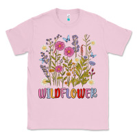 Bubblegum Pink wildflower malias Classic Tee - MaliasSmallBusiness