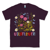 Plum wildflower malias Classic Tee - MaliasSmallBusiness