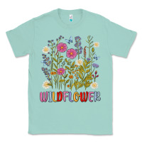 Seafoam wildflower malias Classic Tee - MaliasSmallBusiness