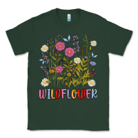 Sports Green wildflower malias Classic Tee - MaliasSmallBusiness