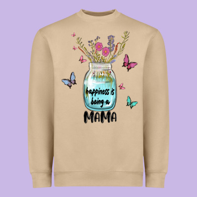 Mama Preview Costom Name Heavyweight Sweatshirt Designed By Maliassmallbusiness
