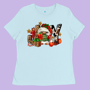 Joy Gnomes Ladies Tee Designed By Fadigitalartstudio