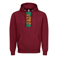 Burgundy western tooled leather sunflower turquoise gemstone pen wrap 1 Zipper Hoodie - Jasminsmagicworld