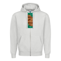 Dove Grey western tooled leather sunflower turquoise gemstone pen wrap 1 Zipper Hoodie - Jasminsmagicworld