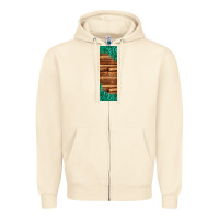 Sandshell western tooled leather sunflower turquoise gemstone pen wrap 1 Zipper Hoodie - Jasminsmagicworld