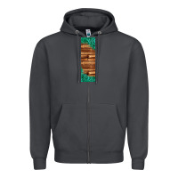 Smoke western tooled leather sunflower turquoise gemstone pen wrap 1 Zipper Hoodie - Jasminsmagicworld