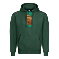 Sports Green western tooled leather sunflower turquoise gemstone pen wrap 1 Zipper Hoodie - Jasminsmagicworld