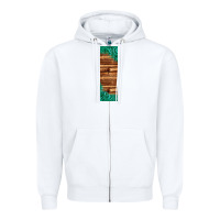 White western tooled leather sunflower turquoise gemstone pen wrap 1 Zipper Hoodie - Jasminsmagicworld