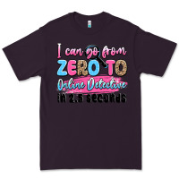 Plum i can go from zero to online detective in 2.5 seco Premium Tee - JahusDesignShop