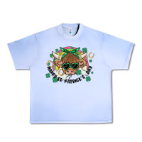 Grape Ice st. patrick's day highland cow Urban Heavy Tee - MaliasSmallBusiness