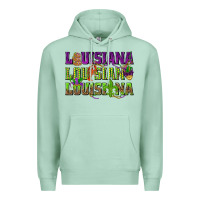Seafoam Louisiana Louisiana Louisiana Premium Hoodie - HowdyJamesFarm