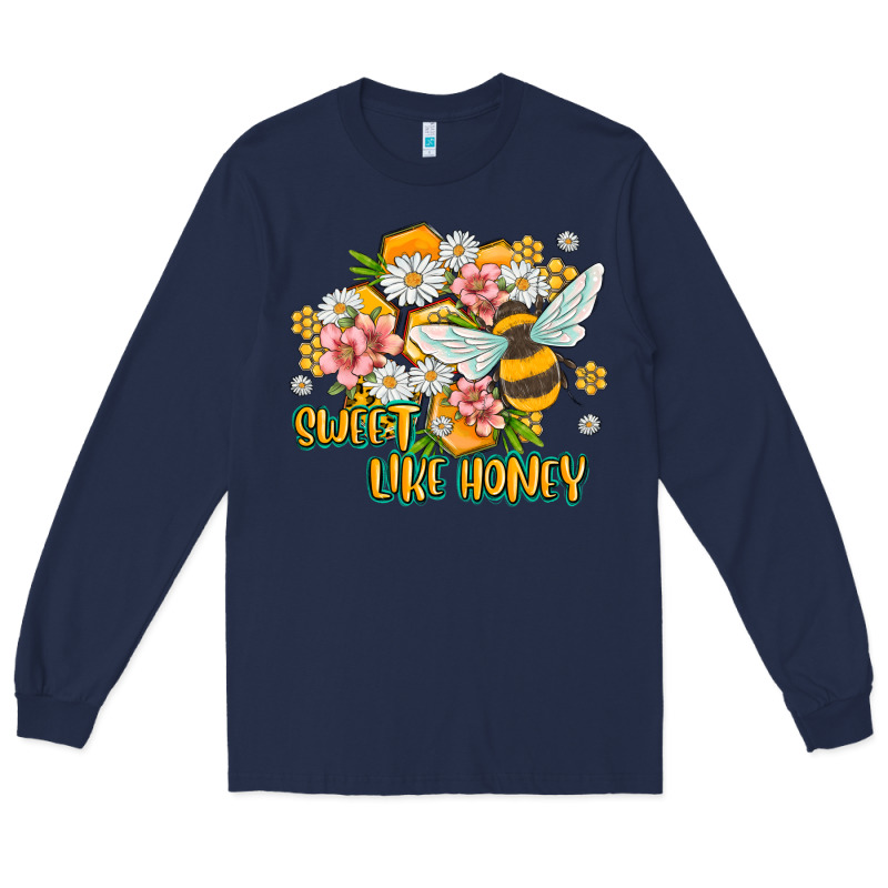 Like Honey Long Sleeve Tee by MaliasSmallBusiness | Teevron