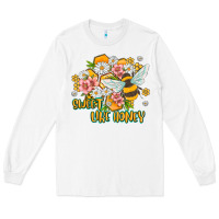 White like honey Long Sleeve Tee - MaliasSmallBusiness