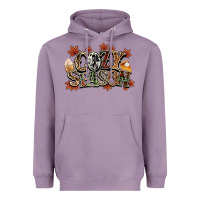 Lavender Cozy season Fall Heavyweight Hoodie - NancyCooperArtShop