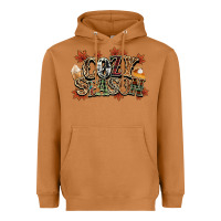 Meerkat Cozy season Fall Heavyweight Hoodie - NancyCooperArtShop