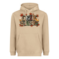 Mushroom Cozy season Fall Heavyweight Hoodie - NancyCooperArtShop