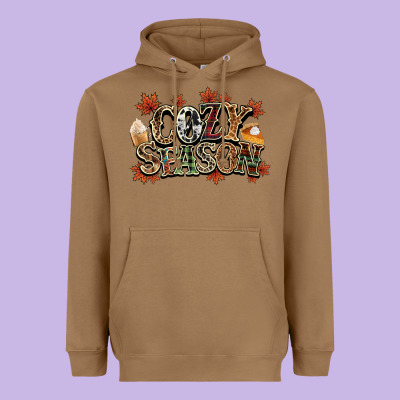 Cozy Season Fall Heavyweight Hoodie Designed By Nancycooperartshop