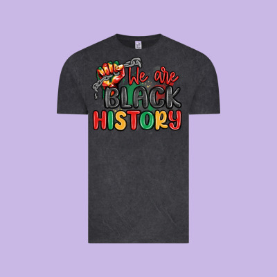 We Are Black History Vintage Tee Designed By Maliassmallbusiness