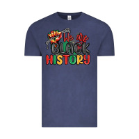 Vintage Denim we are black history Vintage Tee - MaliasSmallBusiness
