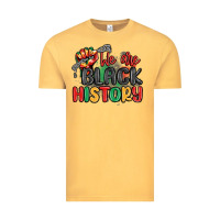Vintage Mustard we are black history Vintage Tee - MaliasSmallBusiness