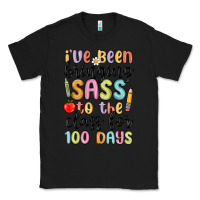Black i ve been bringing sass to the class for 100 days Classic Tee - MaliasSmallBusiness