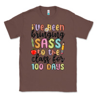 Chestnut i ve been bringing sass to the class for 100 days Classic Tee - MaliasSmallBusiness