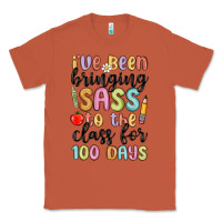 Copper i ve been bringing sass to the class for 100 days Classic Tee - MaliasSmallBusiness